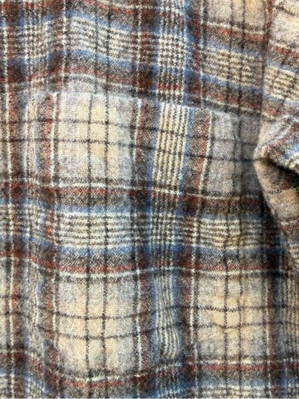 VTG 70s Pendleton Wool Flannel USA Made-S